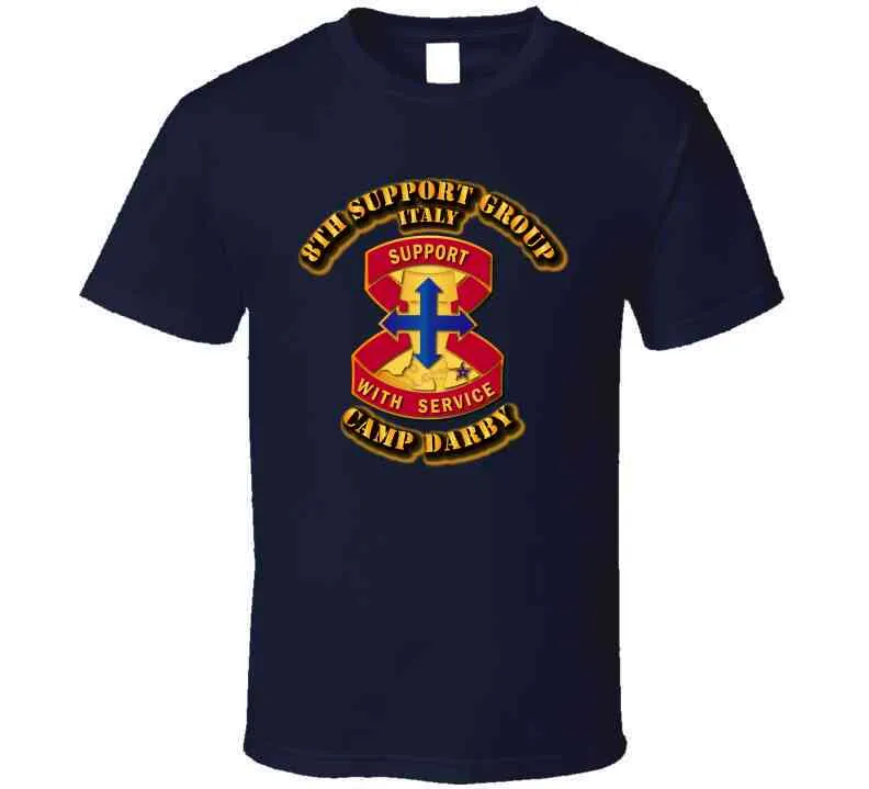 8th Support Group - Camp Darby T Shirt, Premium and Hoodie