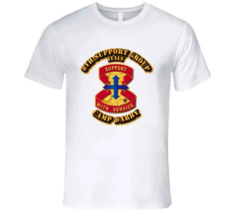 8th Support Group - Camp Darby T Shirt, Premium and Hoodie