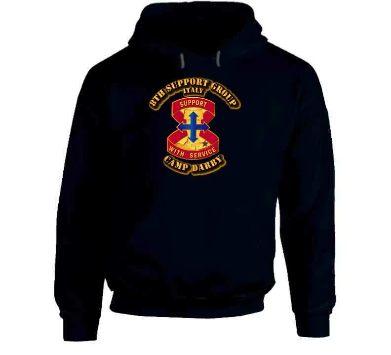 8th Support Group - Camp Darby T Shirt, Premium and Hoodie