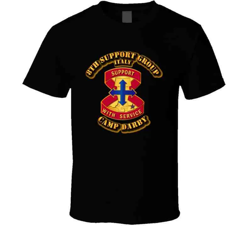 8th Support Group - Camp Darby T Shirt, Premium and Hoodie