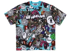 A Bathing Ape Comic Art Relaxed Fit Tee