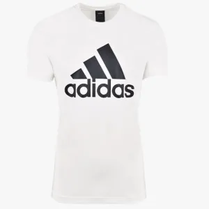 adidas Mens Bl Sj Short Sleeve Performance Tee White