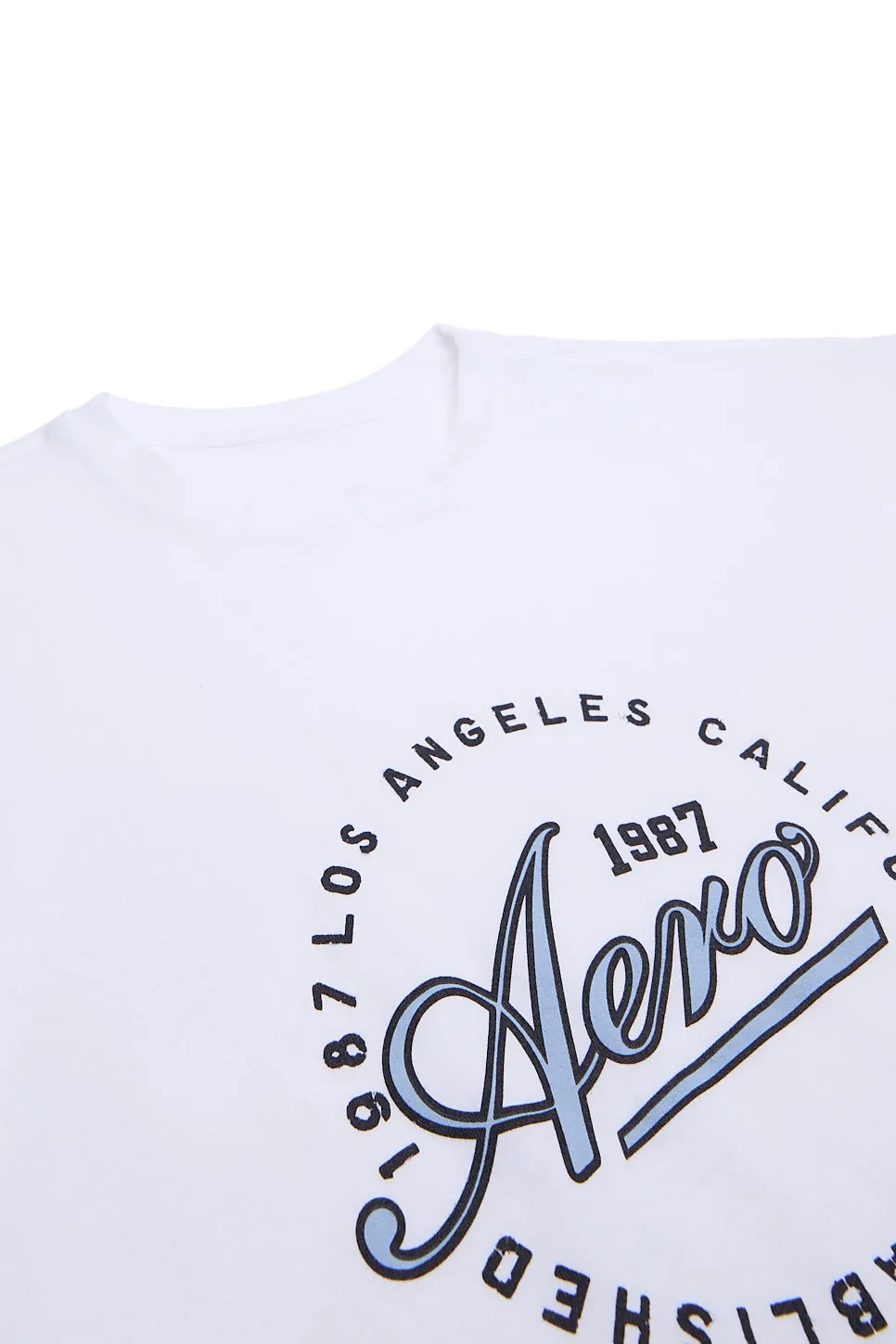 AERO 1987 Los Angeles California Graphic Relaxed Tee