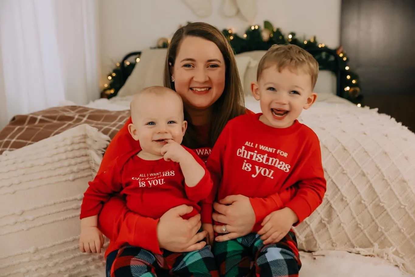 All I Want For Christmas Is You - Child LONG SLEEVE Tee