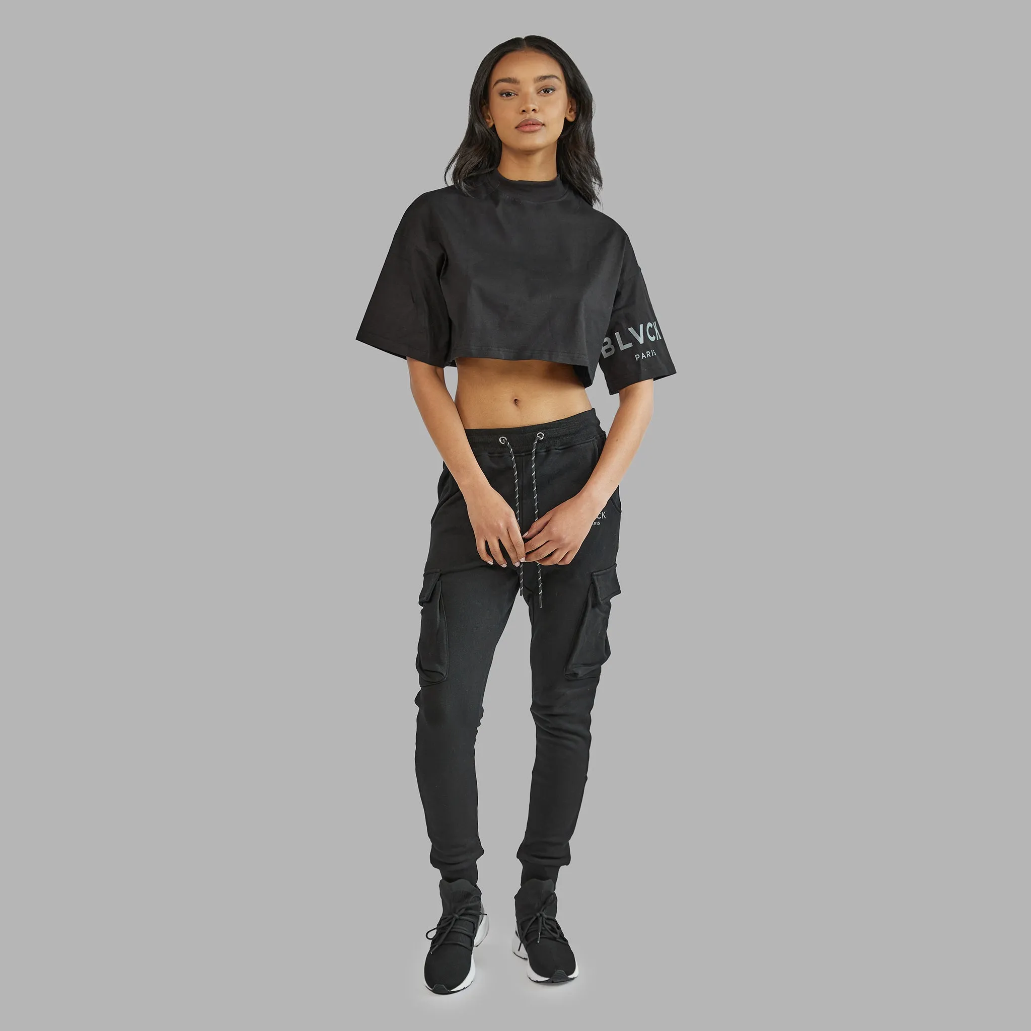 Blvck Bold Crop Tee