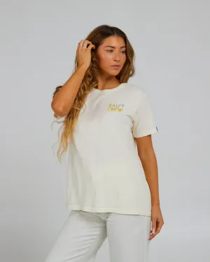 Boardwalk Off White Boyfriend Tee