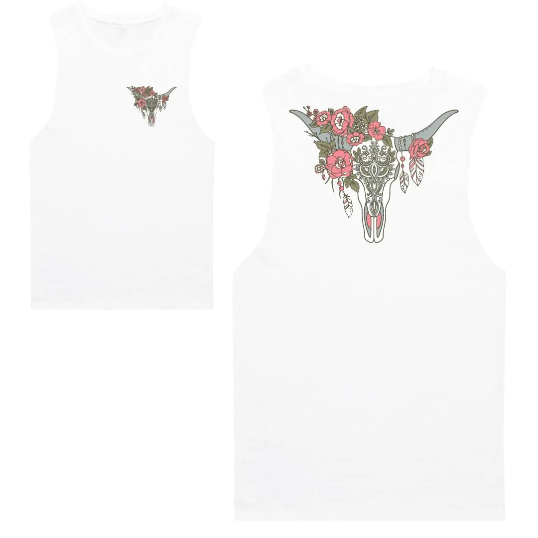 Boho Skull Tank | WOMENS