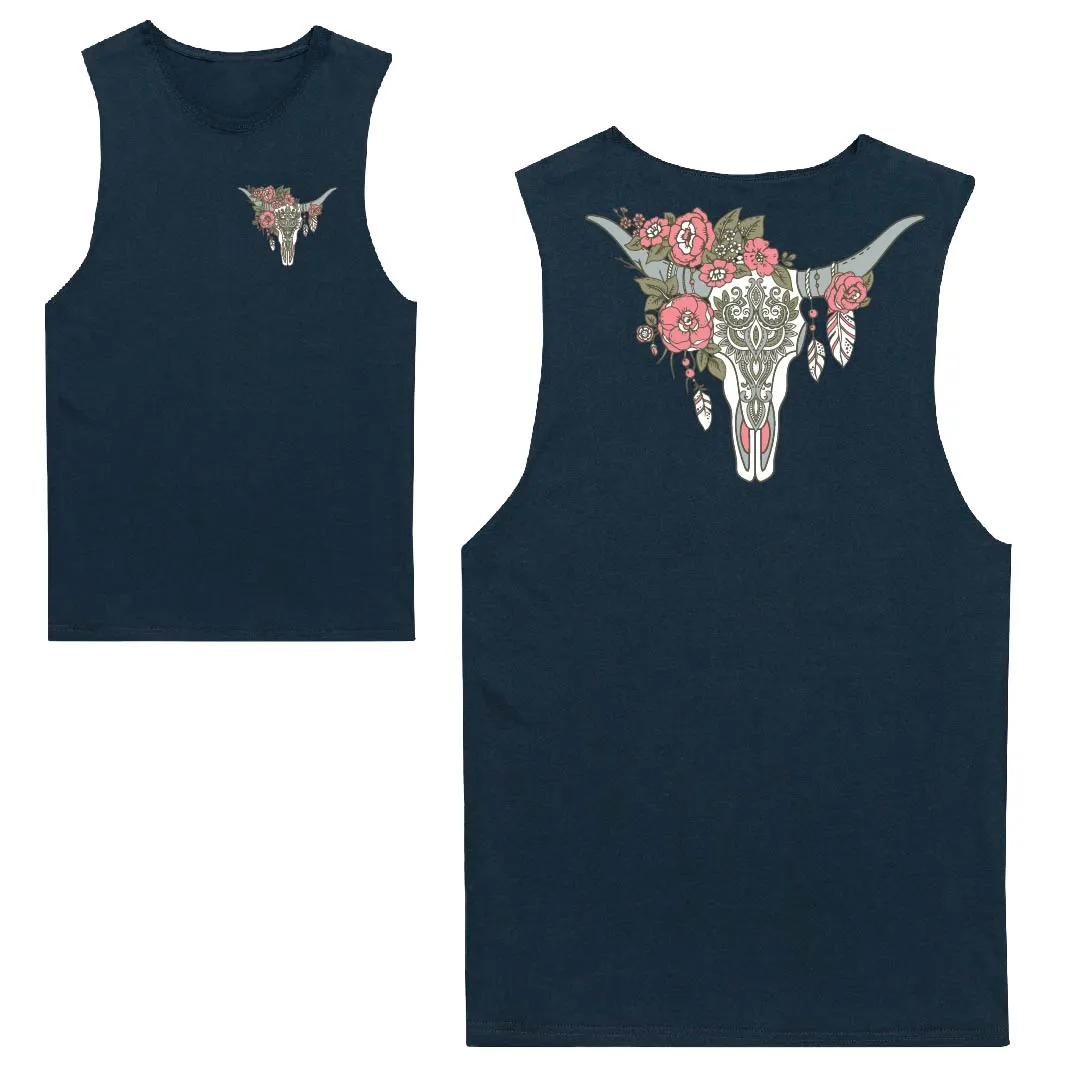 Boho Skull Tank | WOMENS