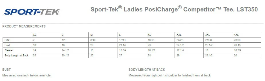 BPS 195 Volleyball Ladies Performance T-shirt