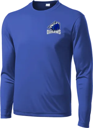 Brandywine Outlaws Long Sleeve PosiCharge Competitor Tee