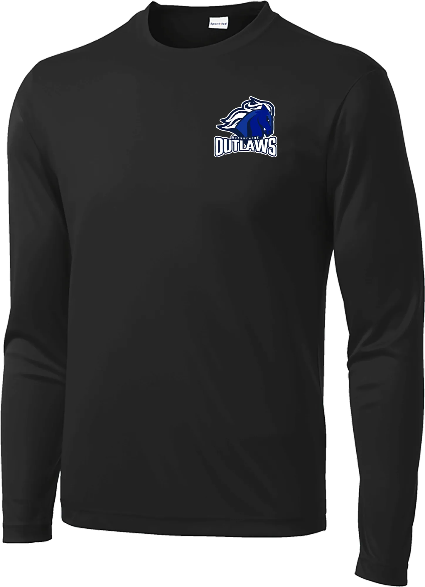 Brandywine Outlaws Long Sleeve PosiCharge Competitor Tee