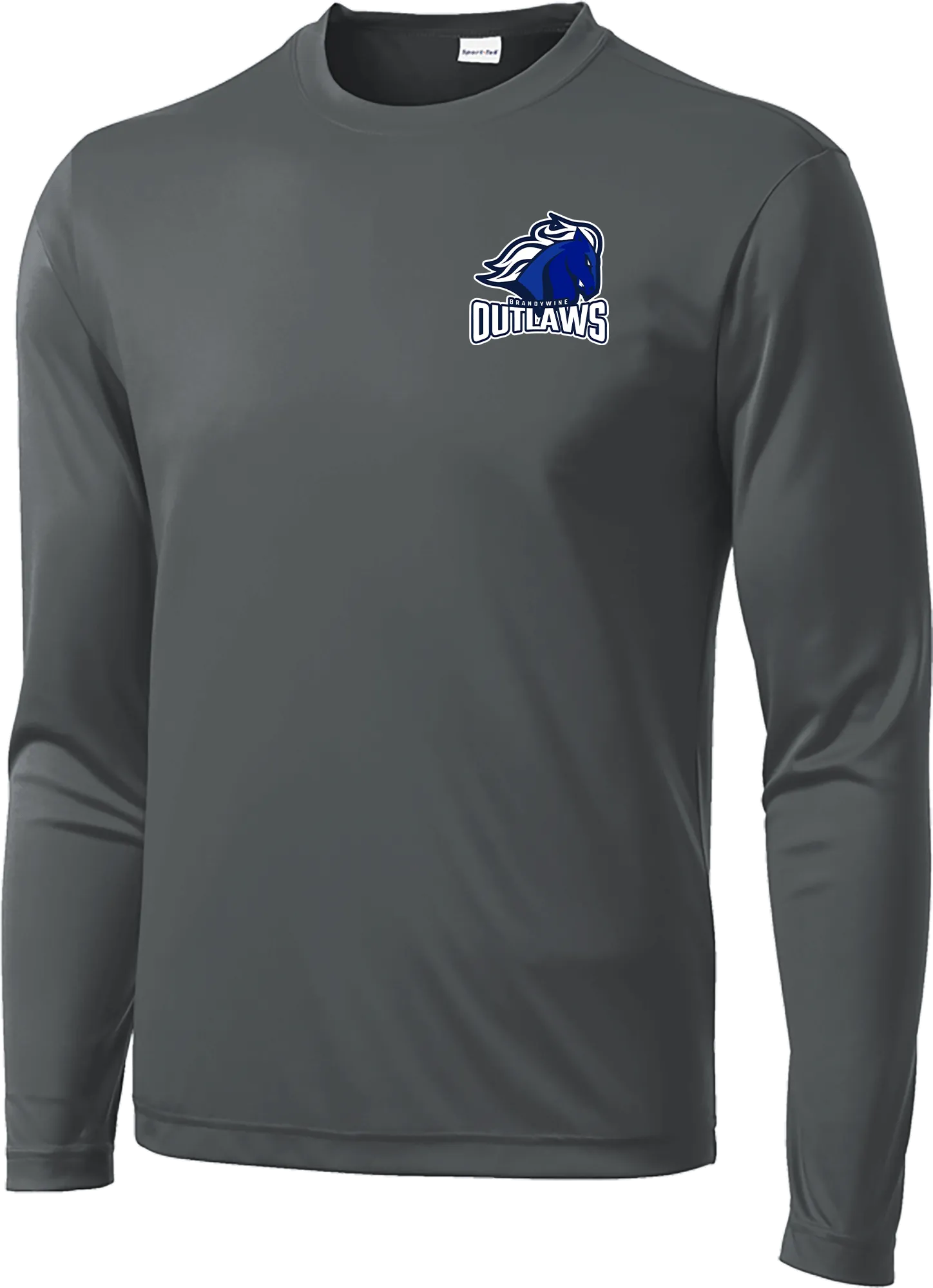 Brandywine Outlaws Long Sleeve PosiCharge Competitor Tee