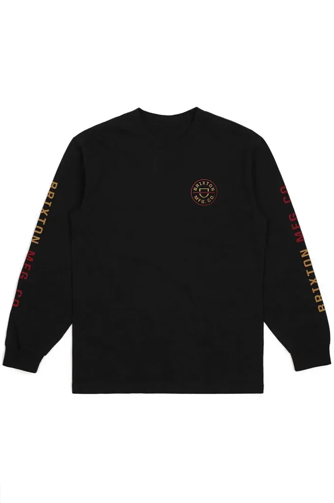 Brixton Crest Long Sleeve Standard Tee