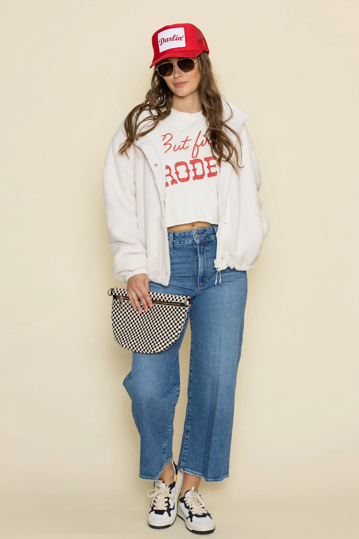 But First, Rodeo Cropped Tee