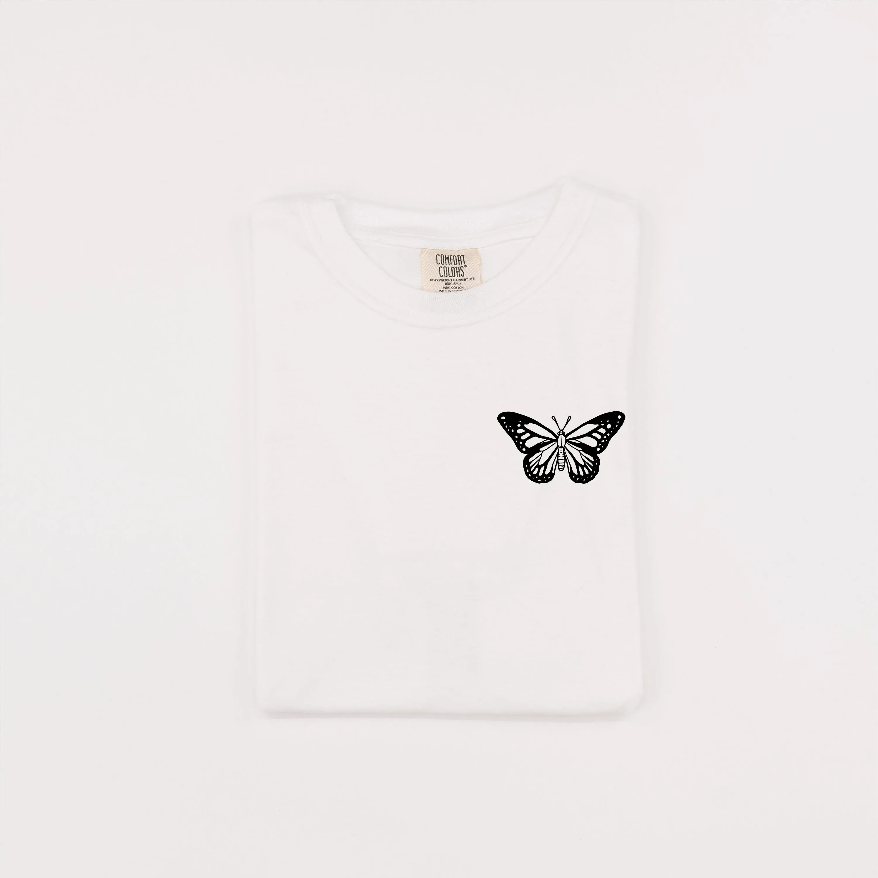 BUTTERFLY - SHORT SLEEVE COMFORT COLORS TEE