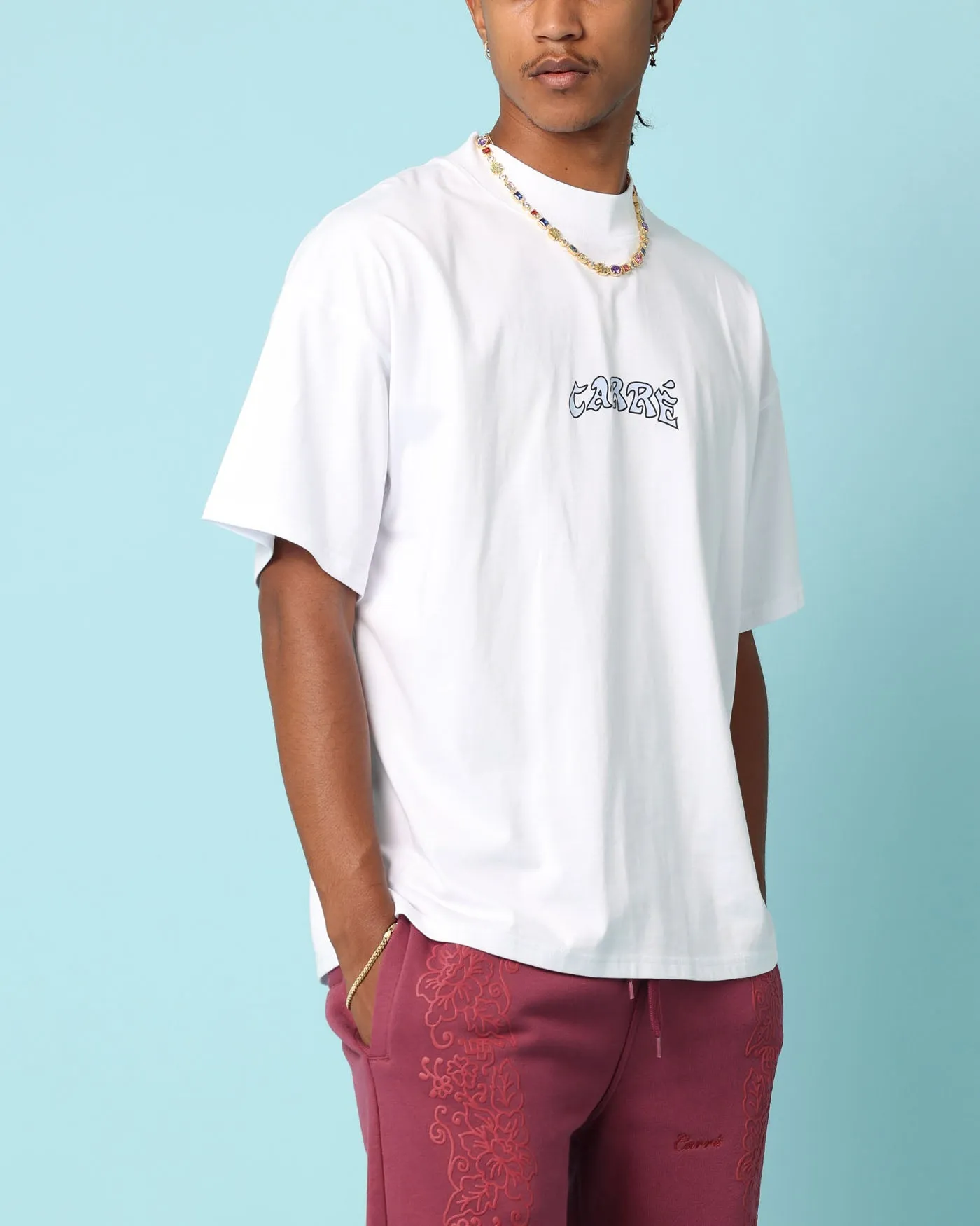 Carré Members Only Oversized T-Shirt White