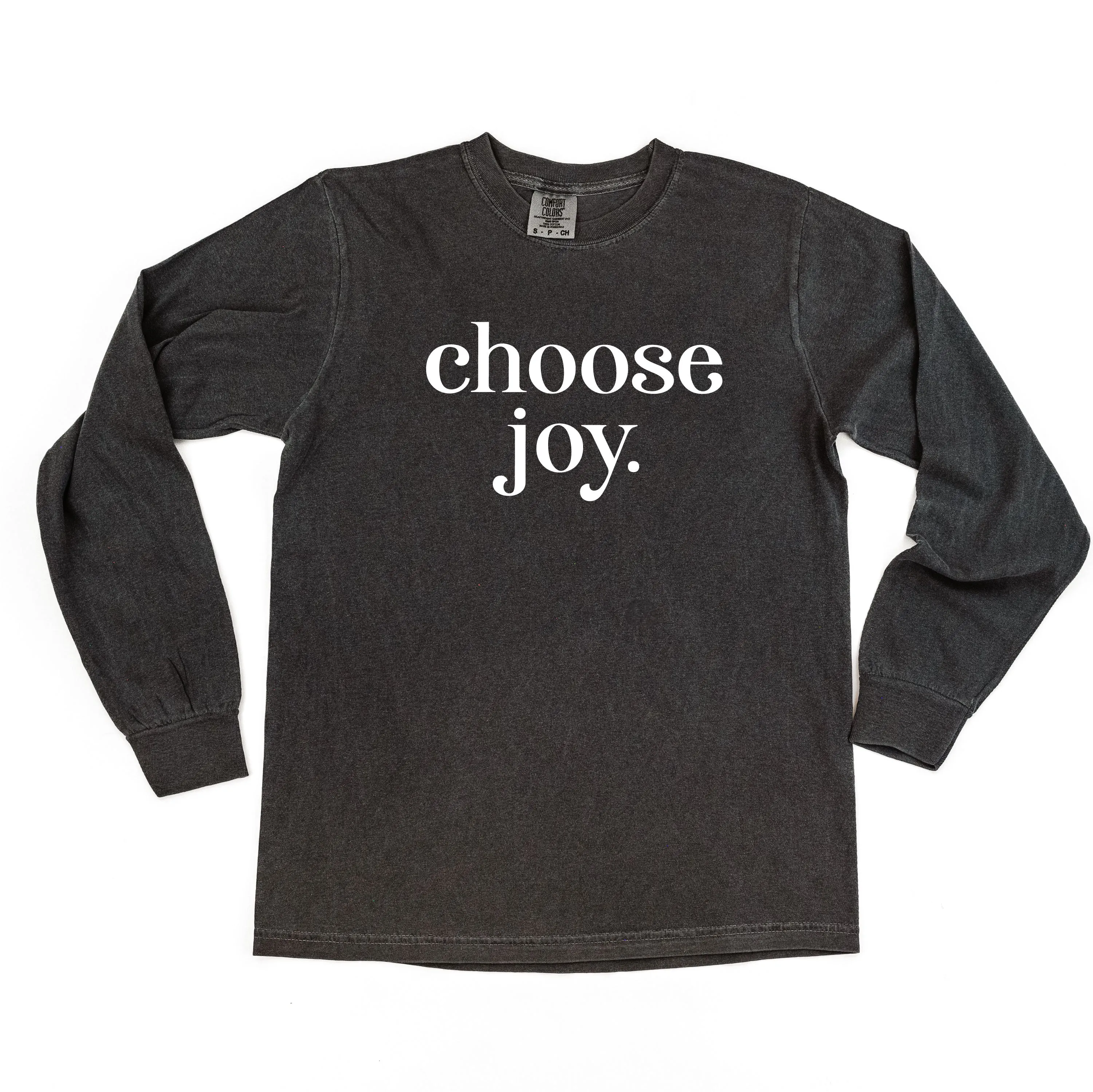 Classic Choose Joy - LONG SLEEVE Comfort Colors Tee