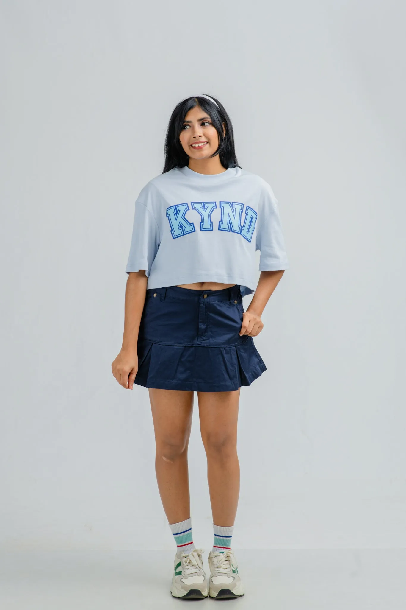 Classy Kynd Oversize Crop T Shirt