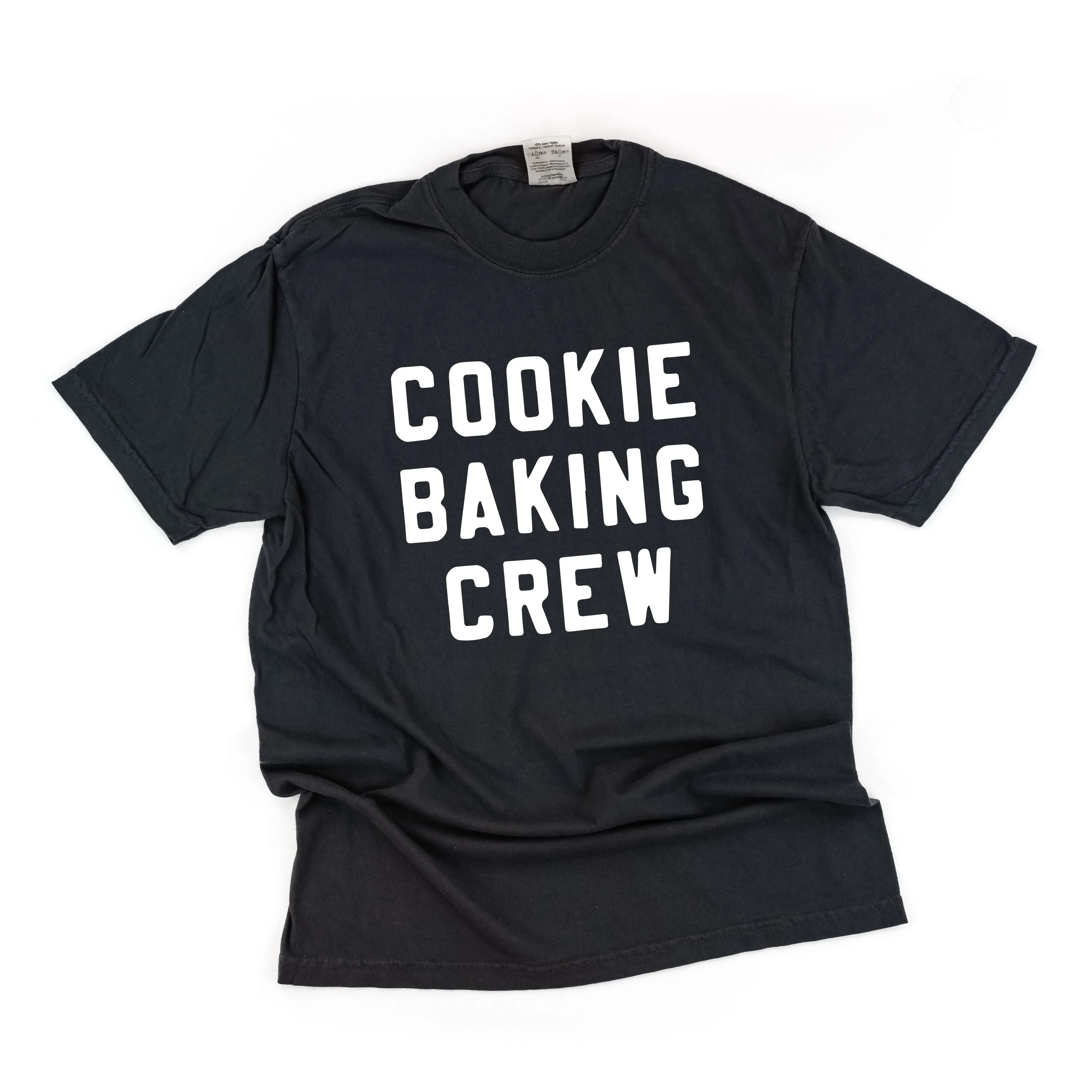 Cookie Baking Crew - Block Font - Comfort Colors Tee