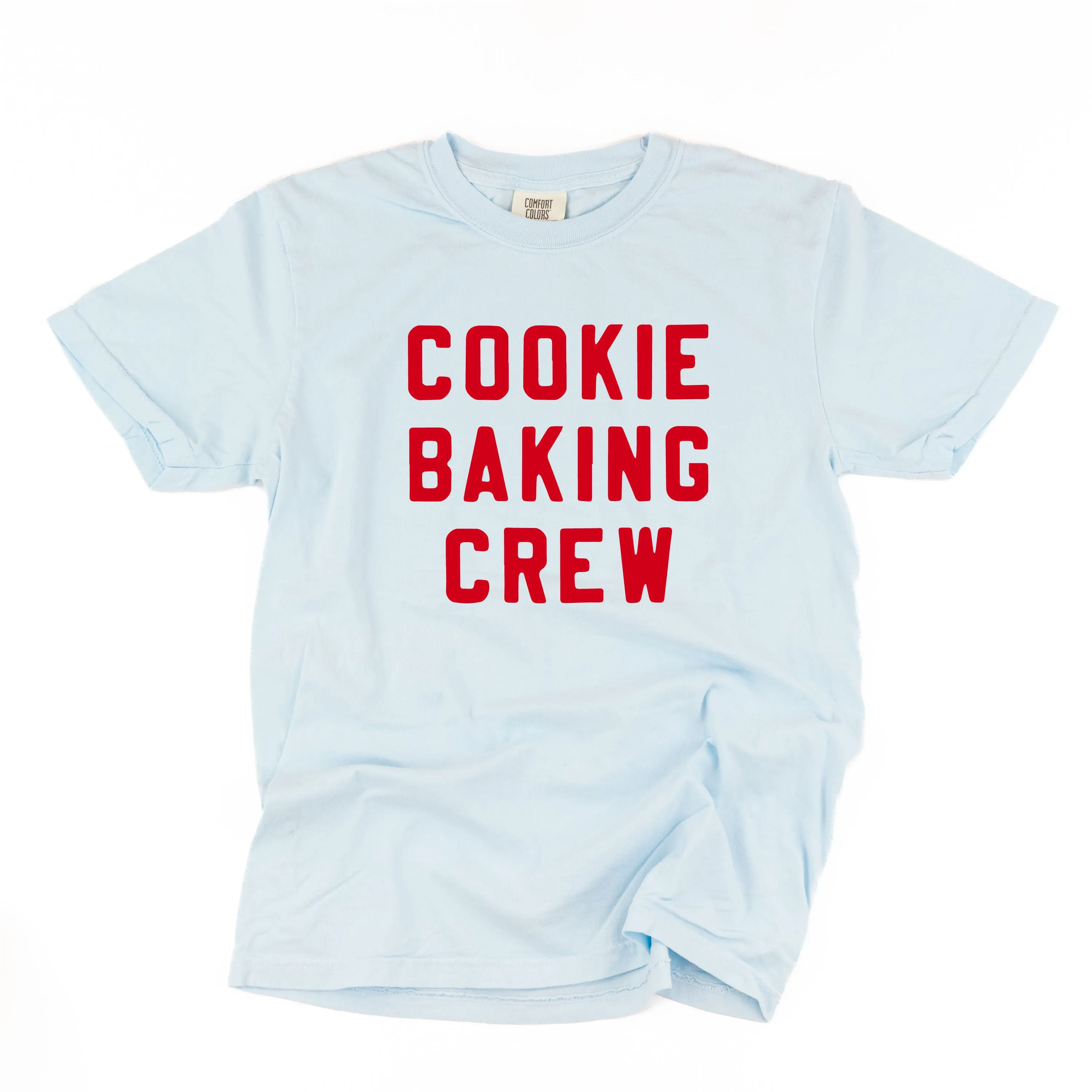 Cookie Baking Crew - Block Font - Comfort Colors Tee