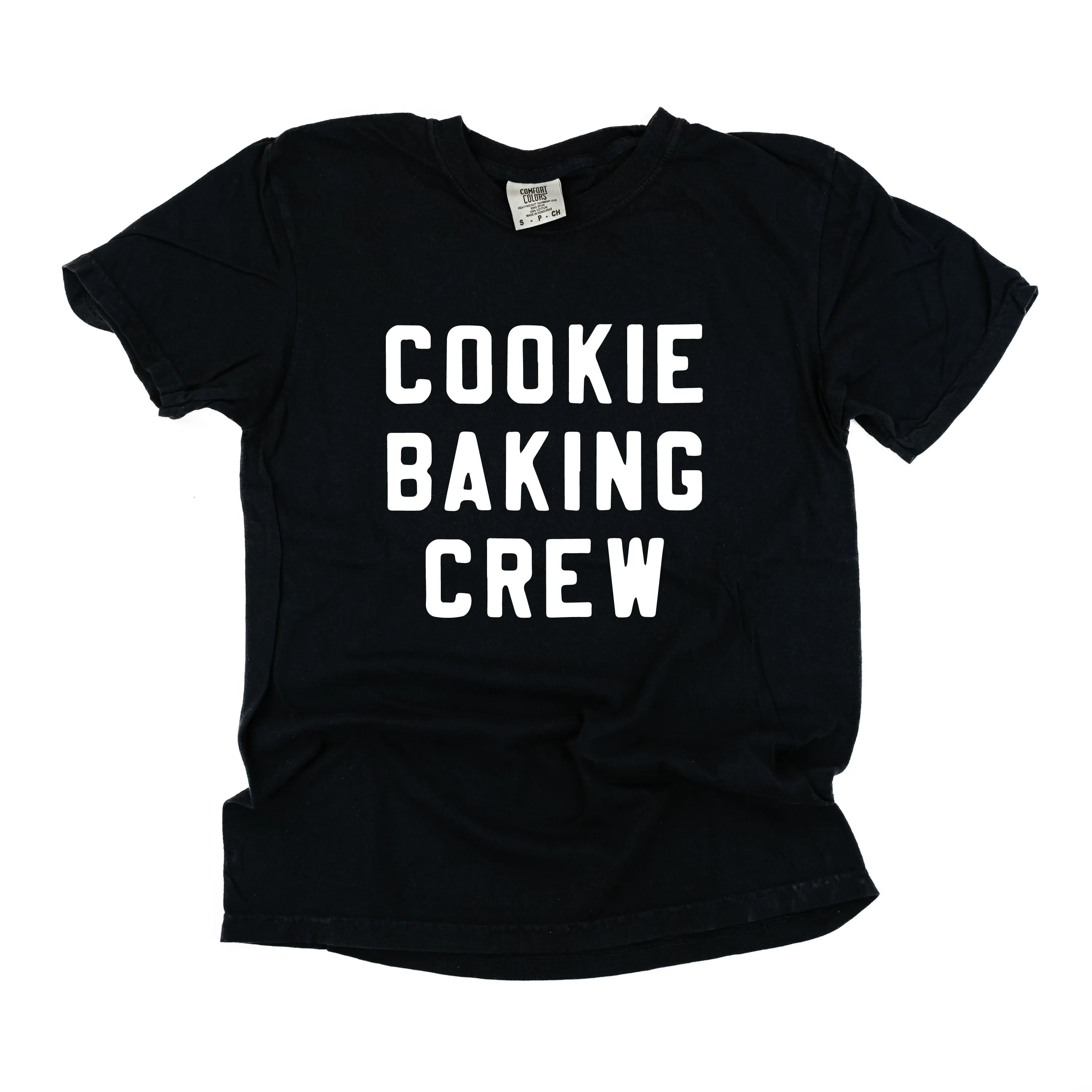 Cookie Baking Crew - Block Font - Comfort Colors Tee