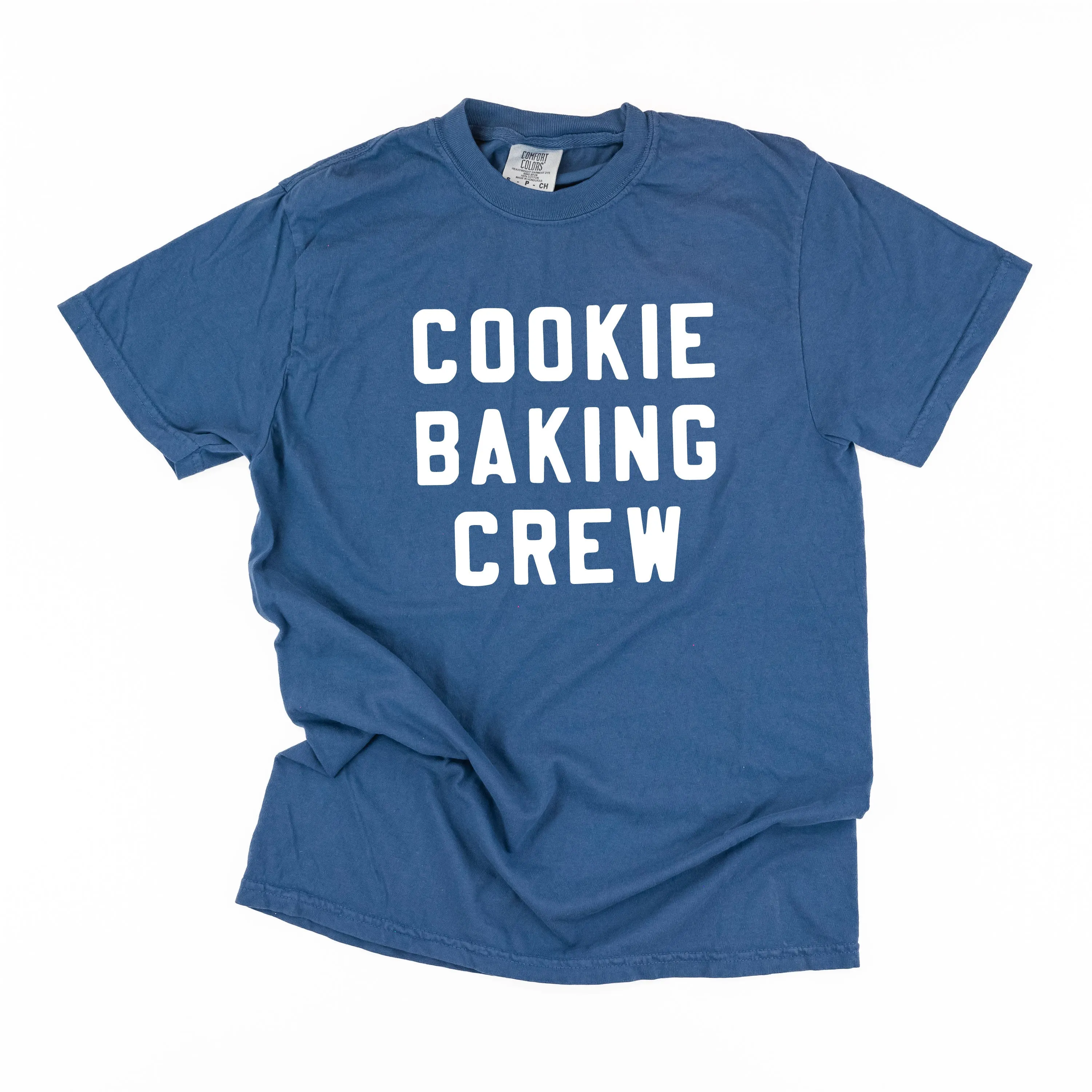 Cookie Baking Crew - Block Font - Comfort Colors Tee