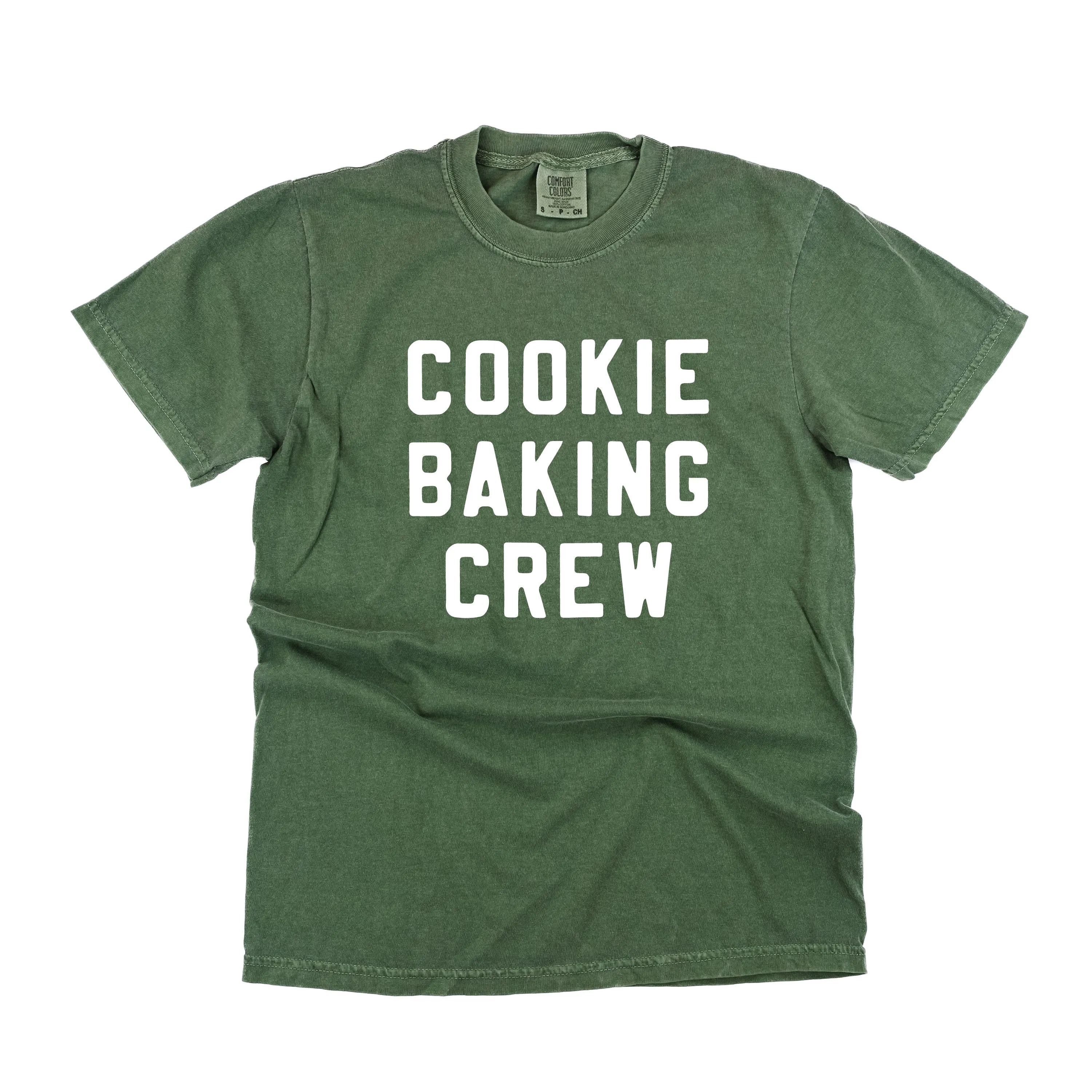 Cookie Baking Crew - Block Font - Comfort Colors Tee