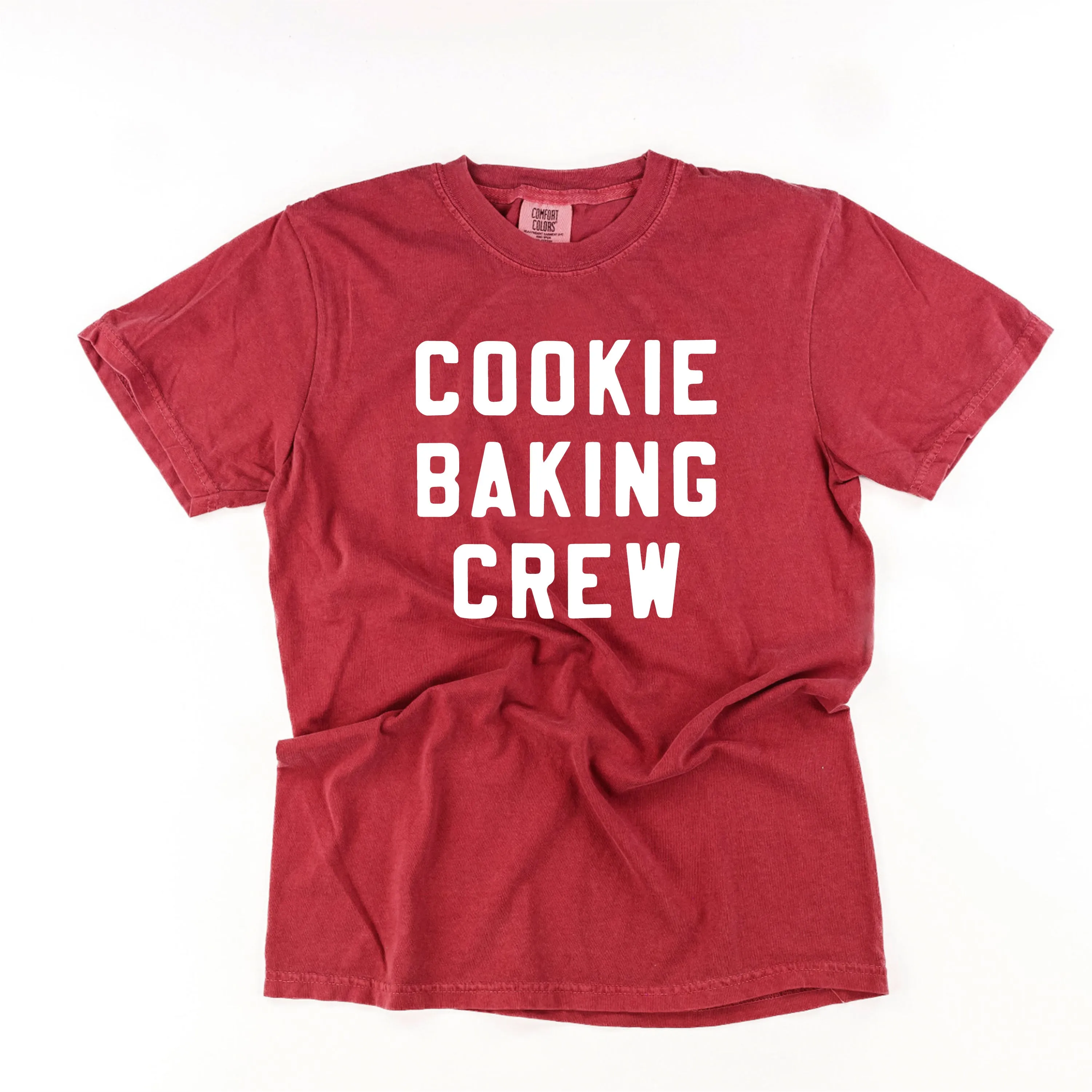 Cookie Baking Crew - Block Font - Comfort Colors Tee