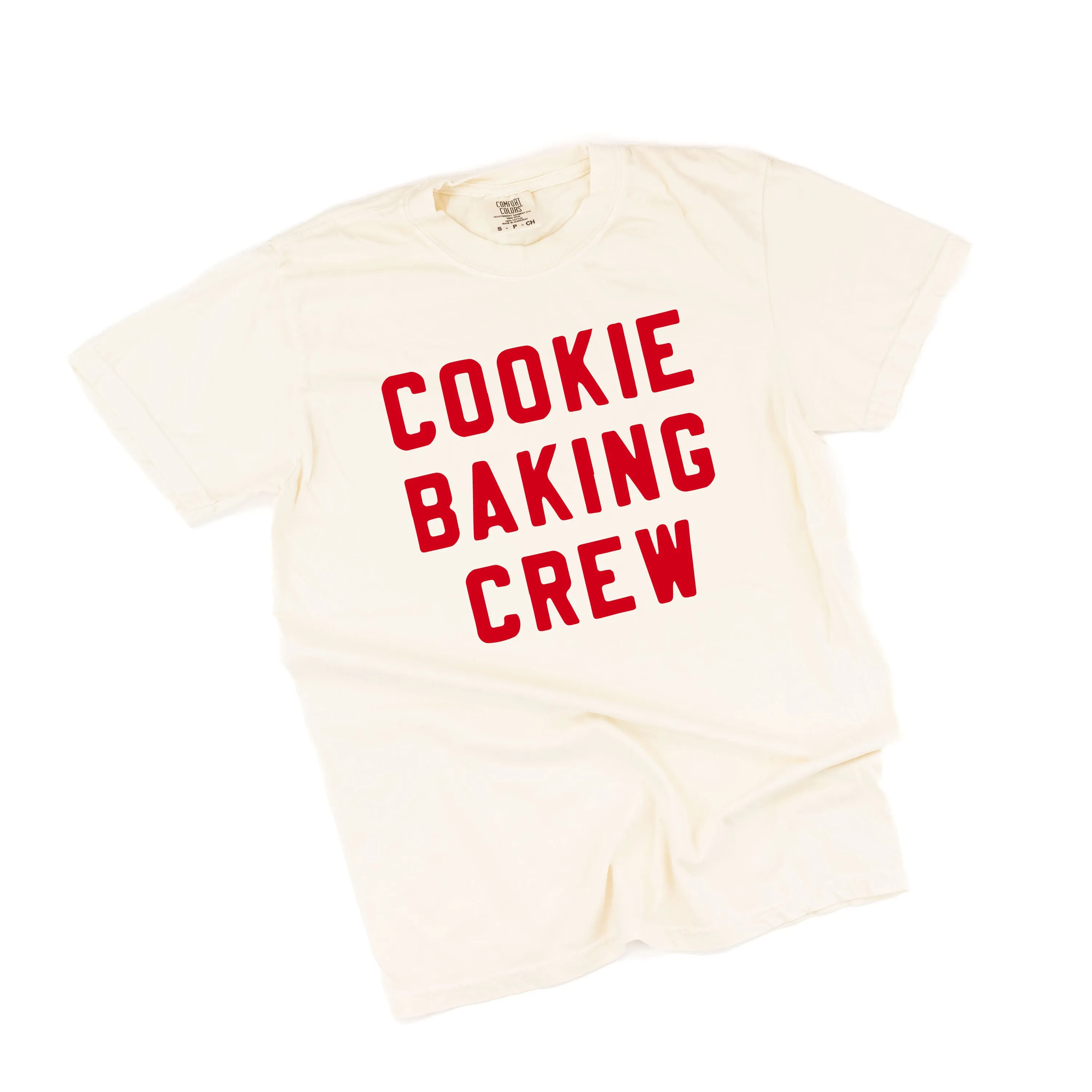 Cookie Baking Crew - Block Font - Comfort Colors Tee