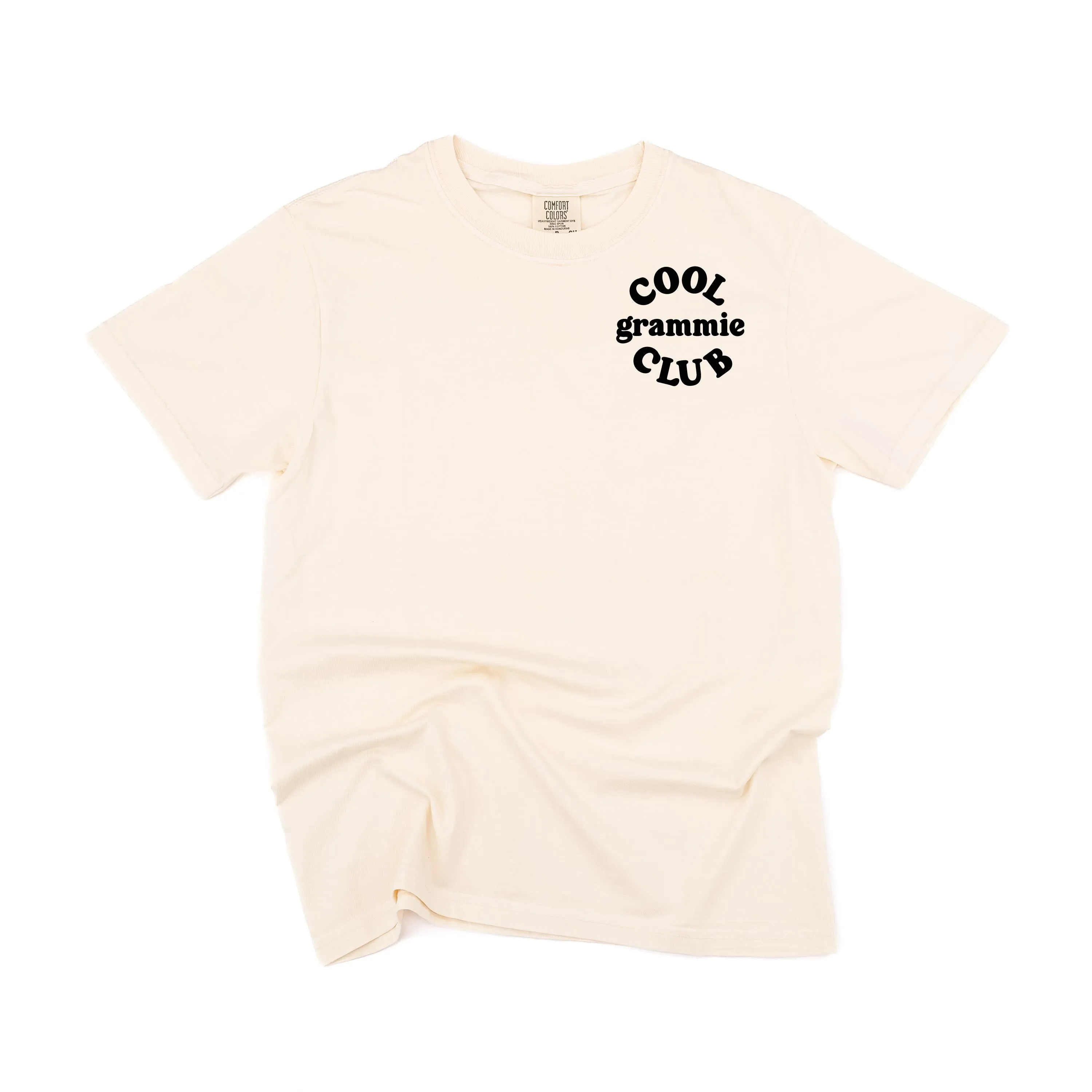 COOL Grammie CLUB - Pocket Design - SHORT SLEEVE COMFORT COLORS TEE