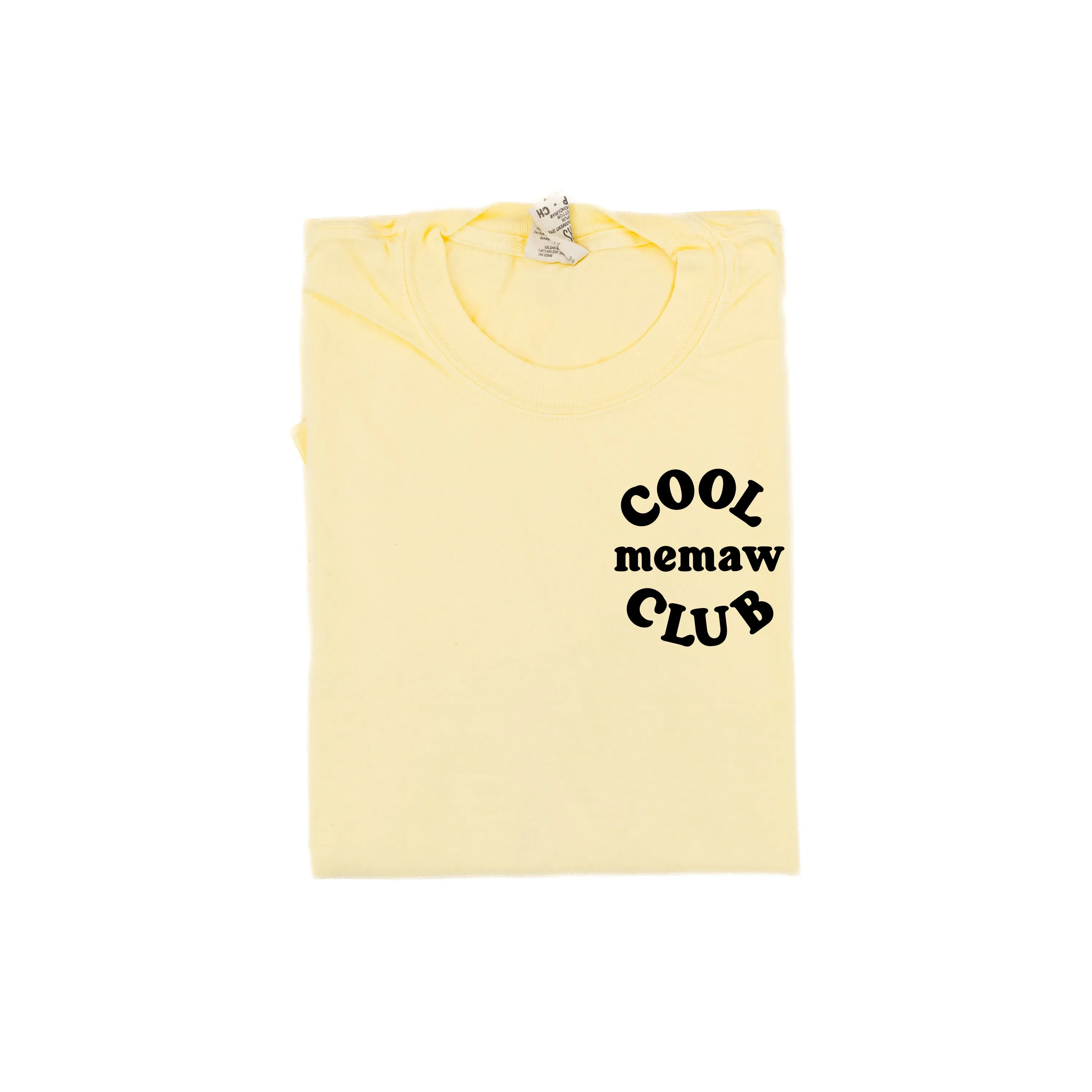 COOL Memaw CLUB - Pocket Design - SHORT SLEEVE COMFORT COLORS TEE