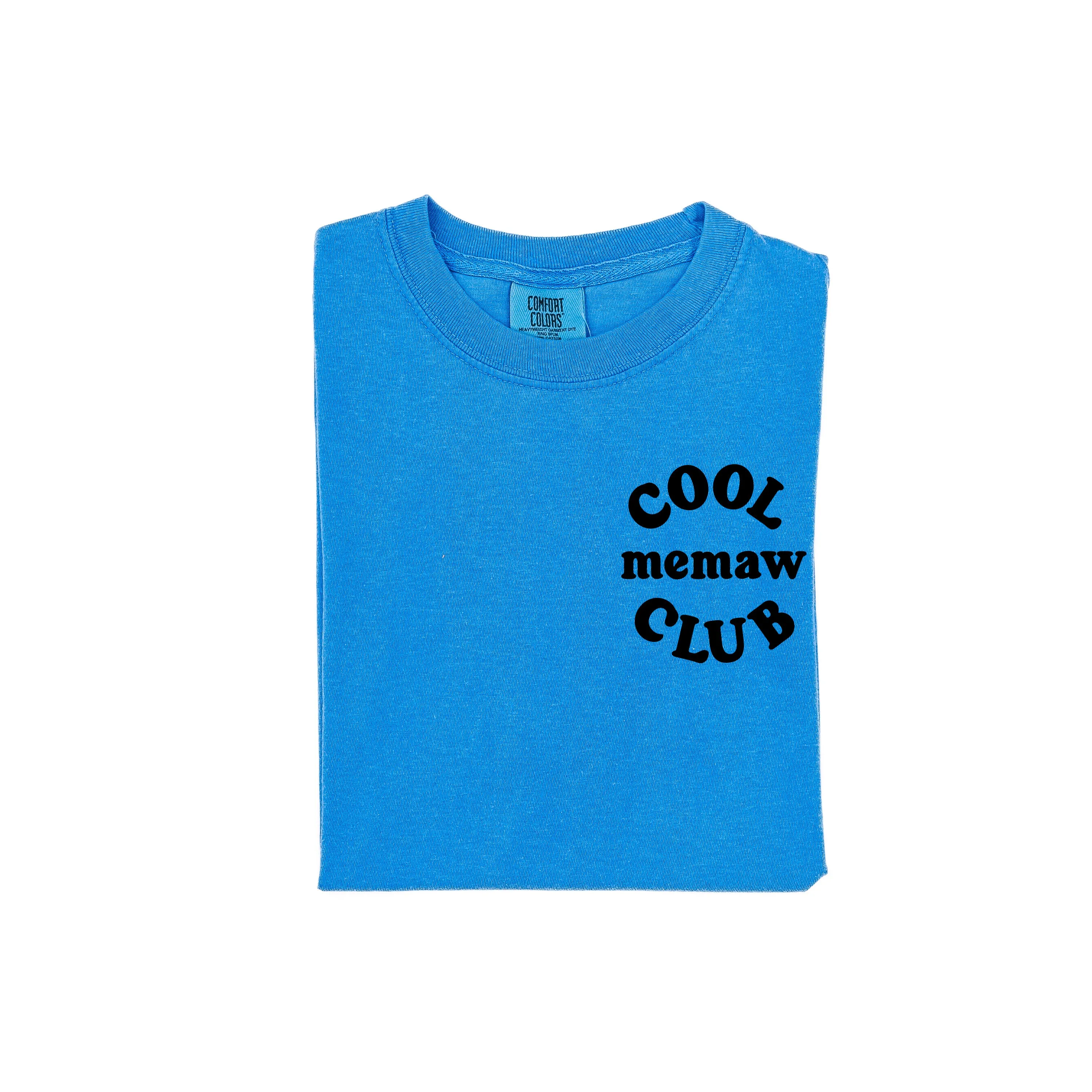 COOL Memaw CLUB - Pocket Design - SHORT SLEEVE COMFORT COLORS TEE