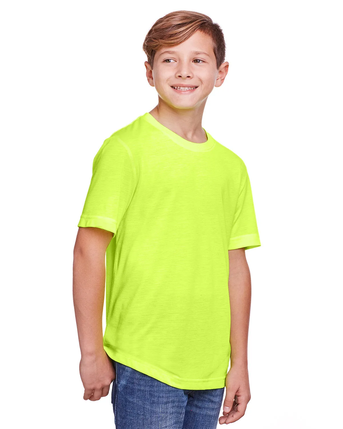 CORE365 Youth Fusion ChromaSoft Performance T-Shirt