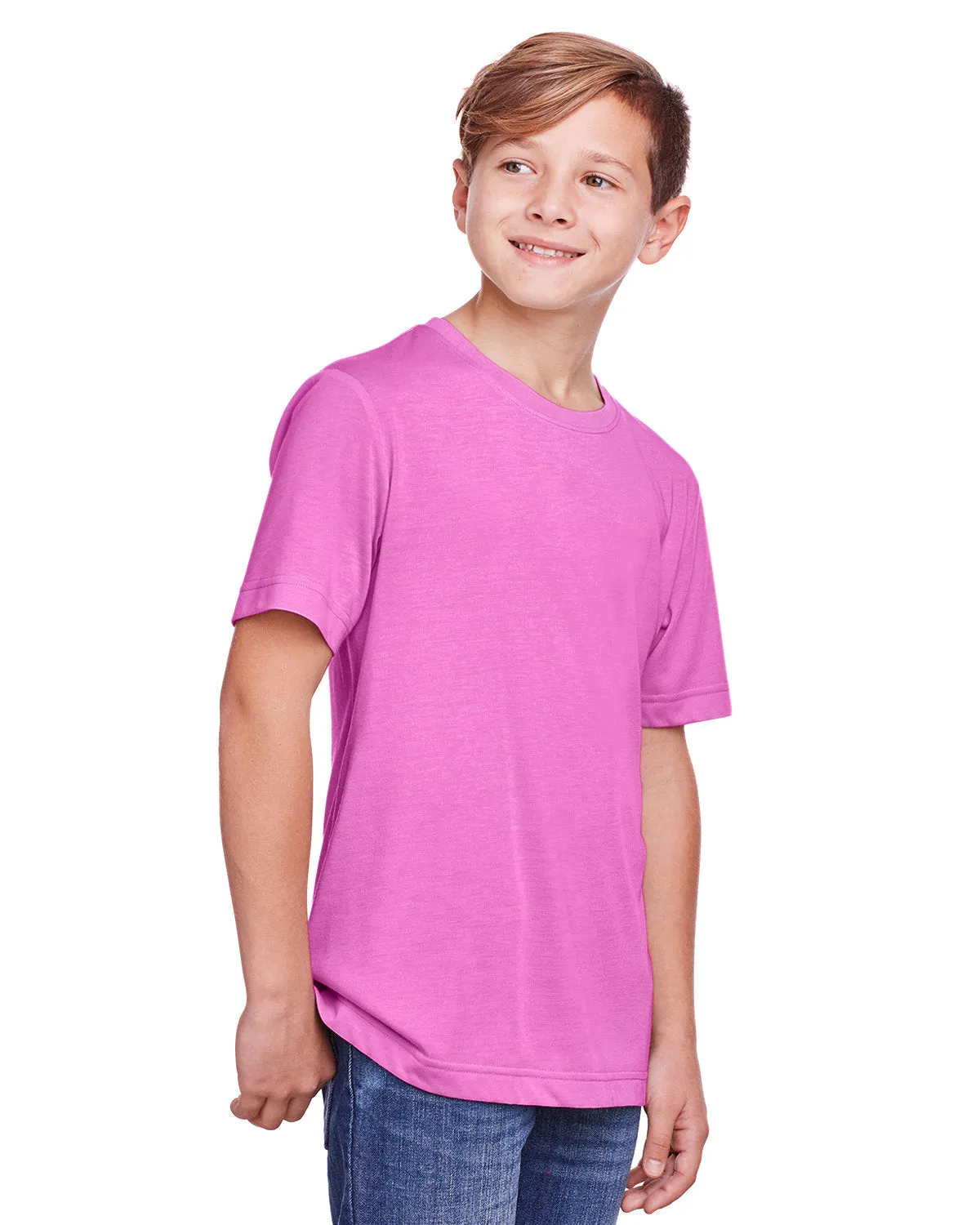 CORE365 Youth Fusion ChromaSoft Performance T-Shirt