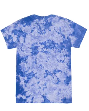 Crystal Dye Tee - Periwinkle - Youth