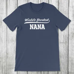 Daydream Tees World's Greatest Nana Navy