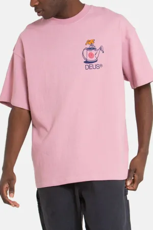 Deus Trust Oversized Organic Cotton T-shirt (Zephyr Pink)