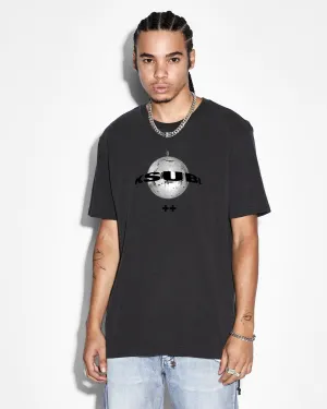 DISCO KASH TEE SS TEE WASHED BLACK