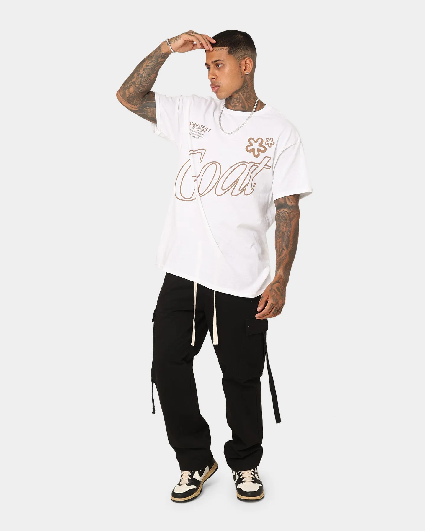 Goat Crew Holiday Mode T-Shirt White