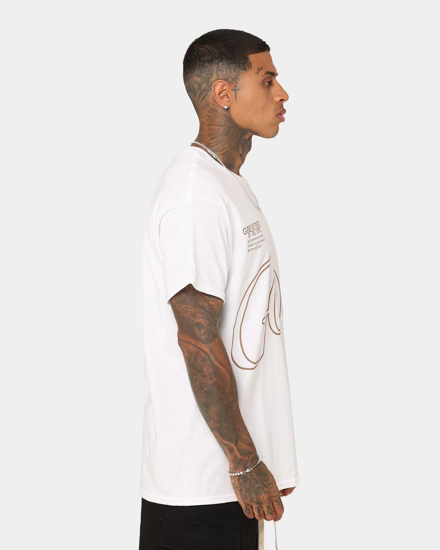 Goat Crew Holiday Mode T-Shirt White