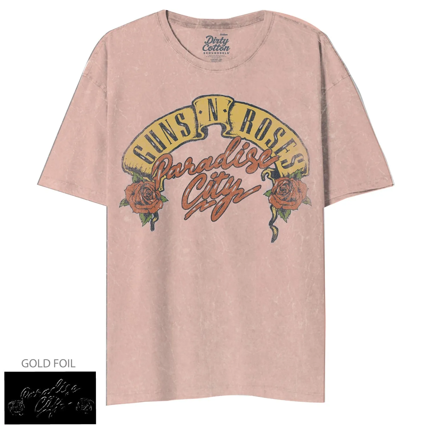 Guns N Roses-Paradise City Roses Unisex Tee