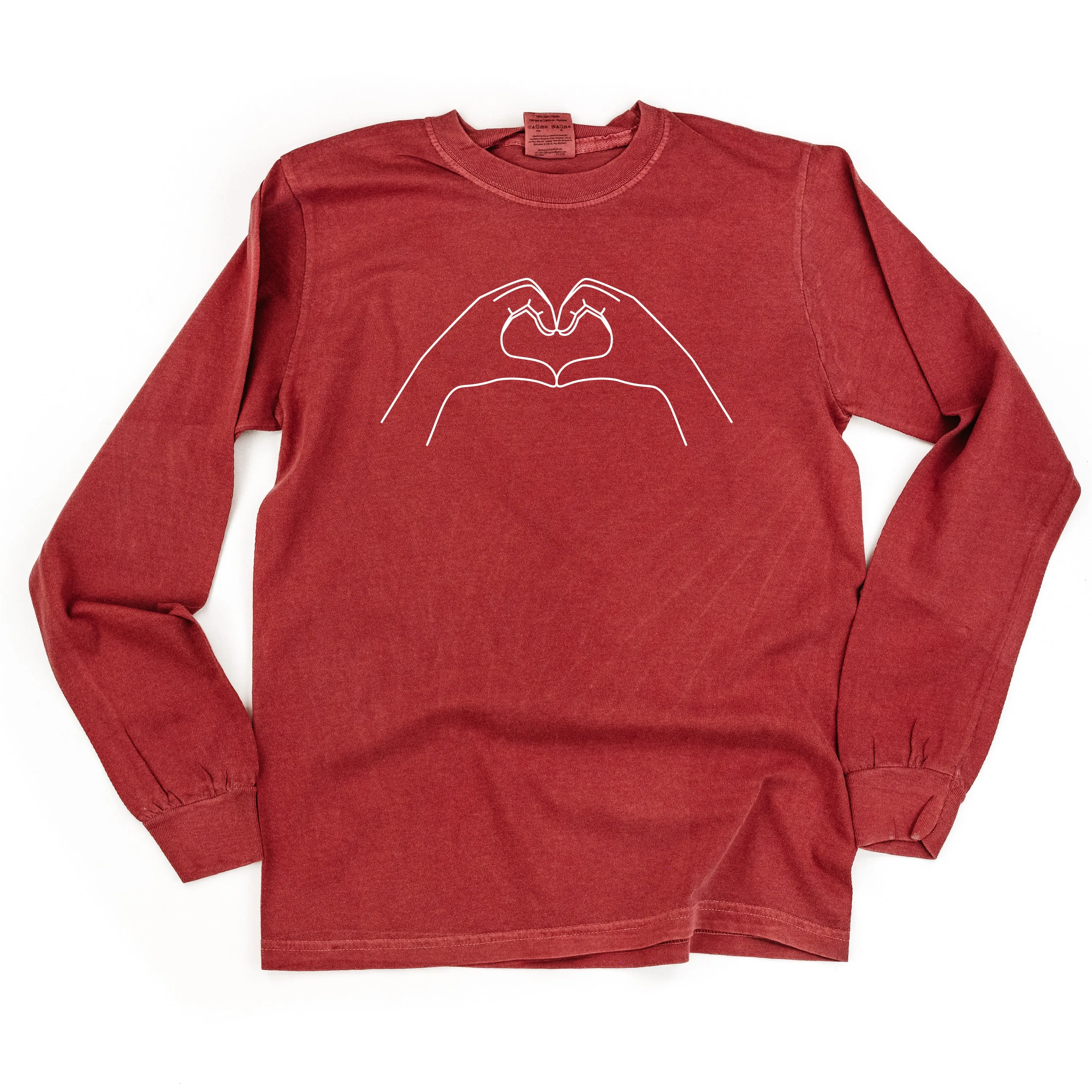 Heart Hands - LONG SLEEVE Comfort Colors Tee