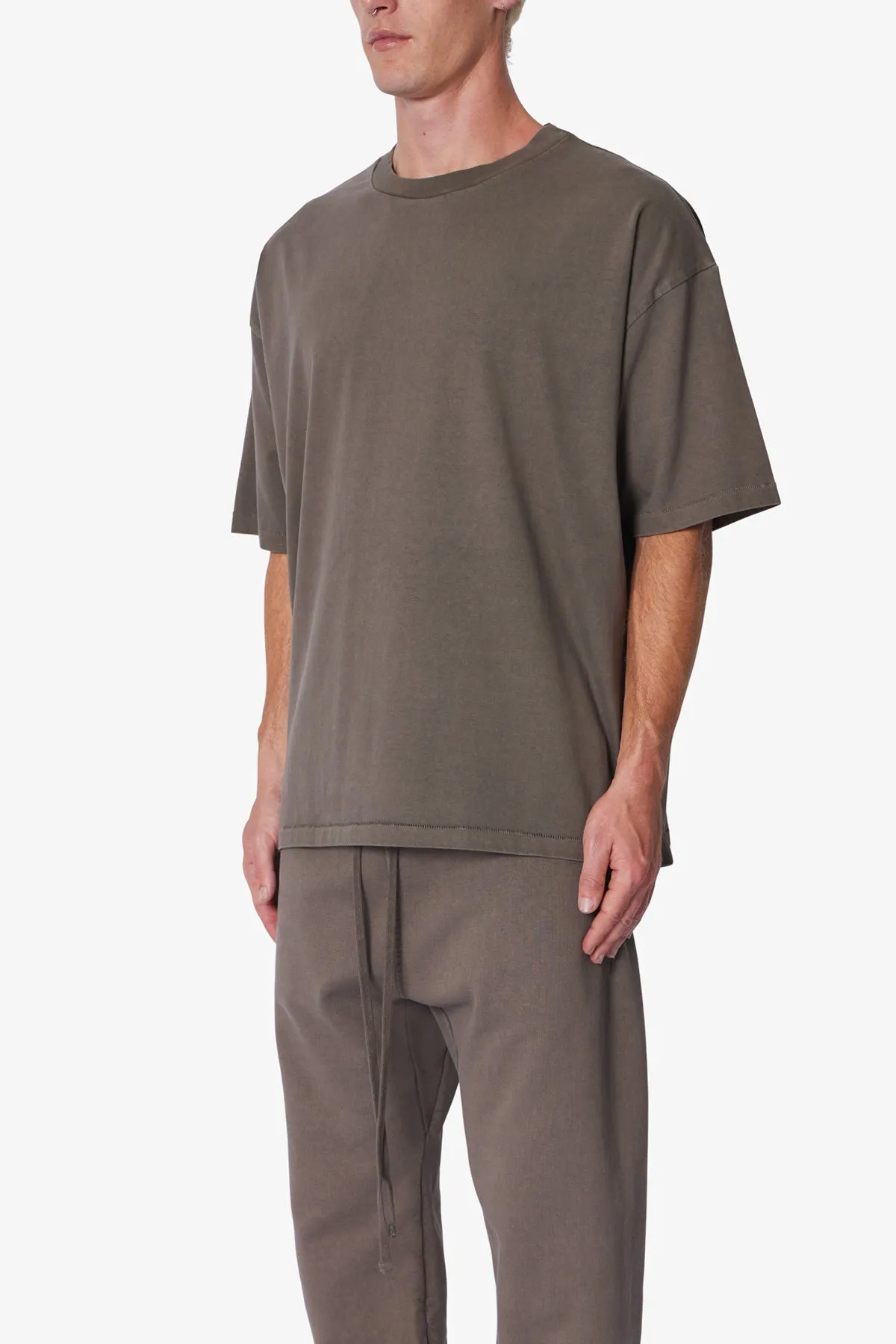 Heavy Every Day Boxy Tee - Muddy Grey