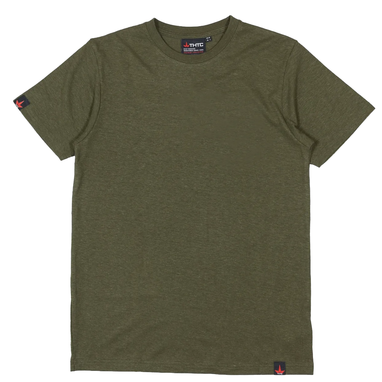 Hemp Originals T-Shirt Army Green (Premium Weight)