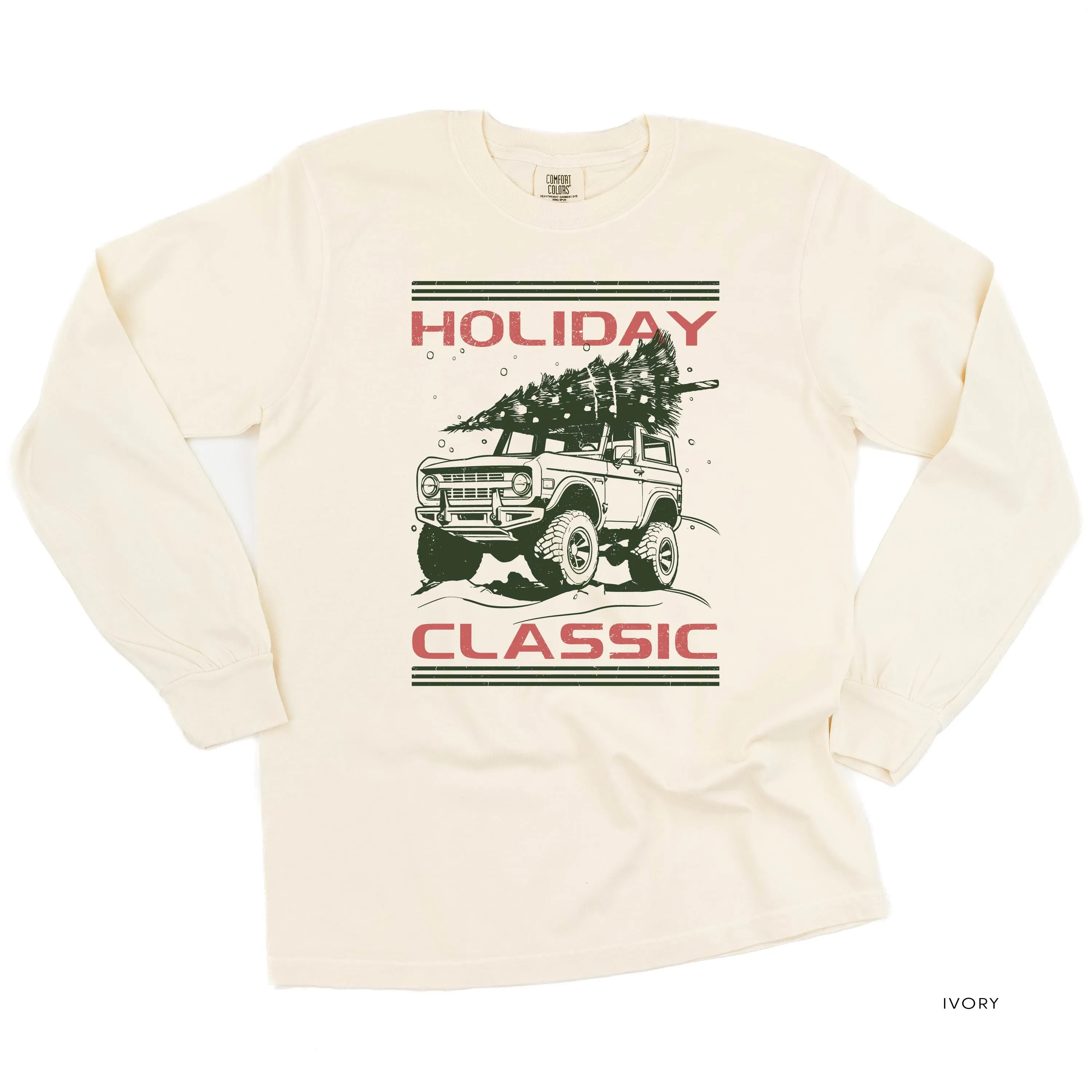 Holiday Classic - LONG SLEEVE Comfort Colors Tee