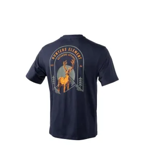 Hunters Element Outdoors Tee - Navy