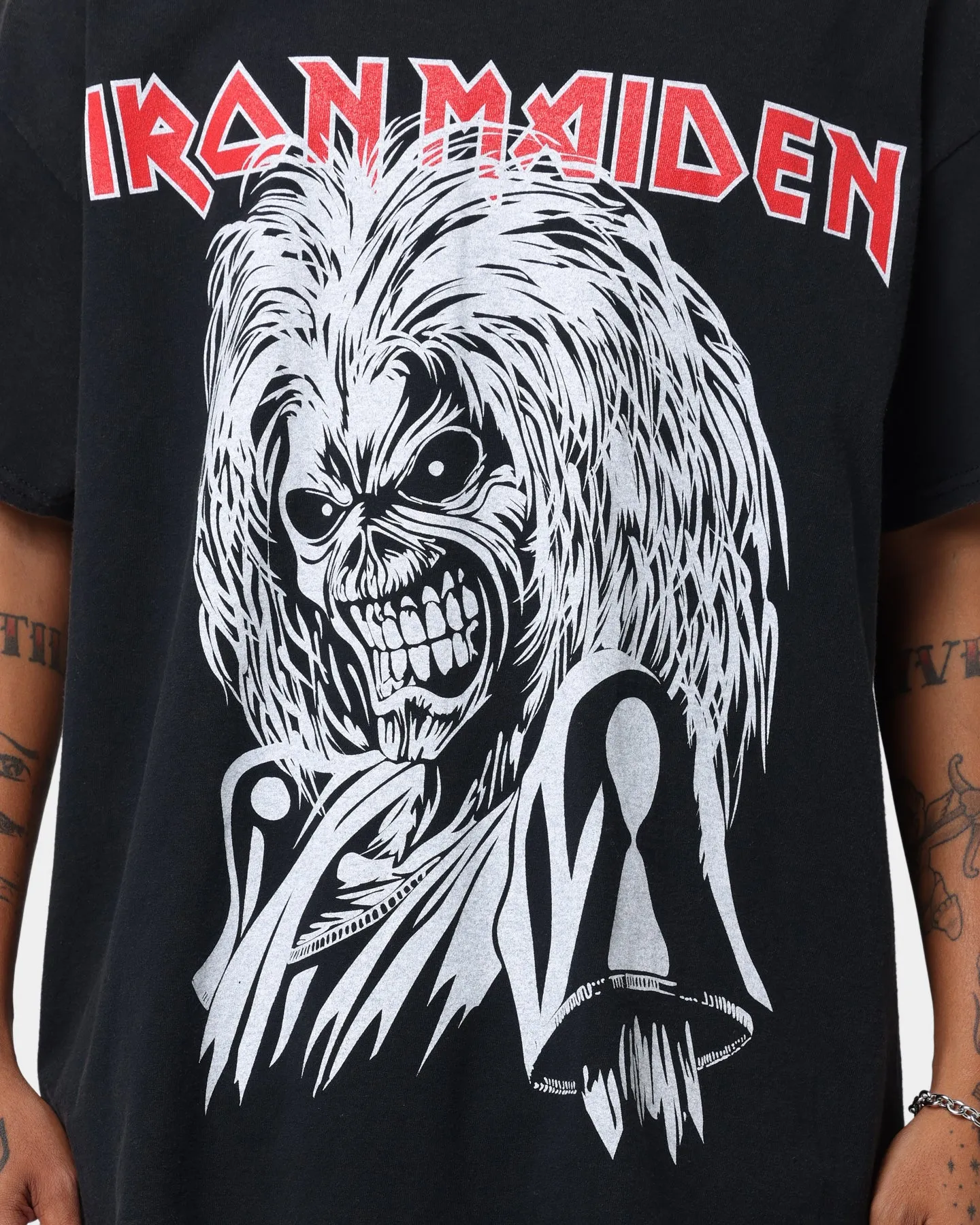 Iron Maiden Killer Face T-Shirt Black Wash