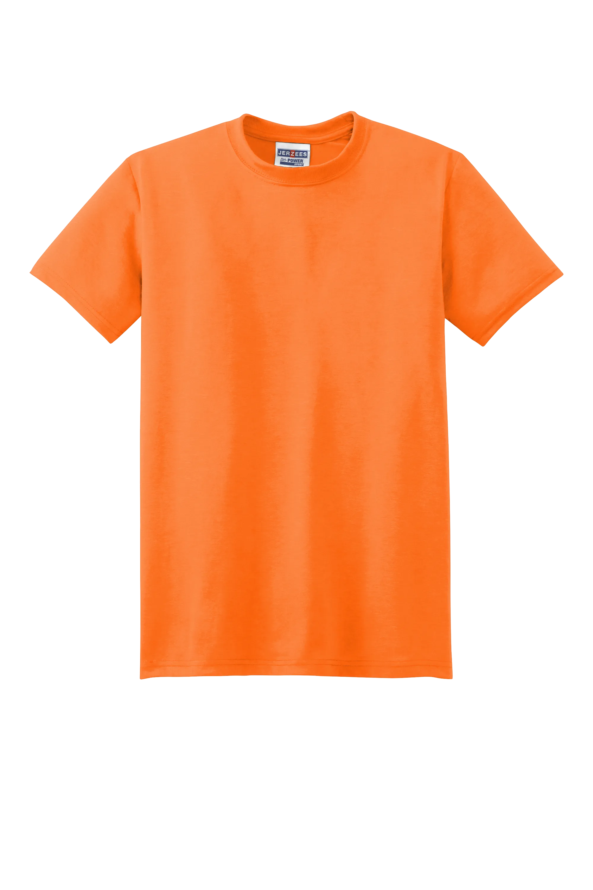 Jerzees® Dri-Power® 100% Polyester T-Shirt -Safety Orange