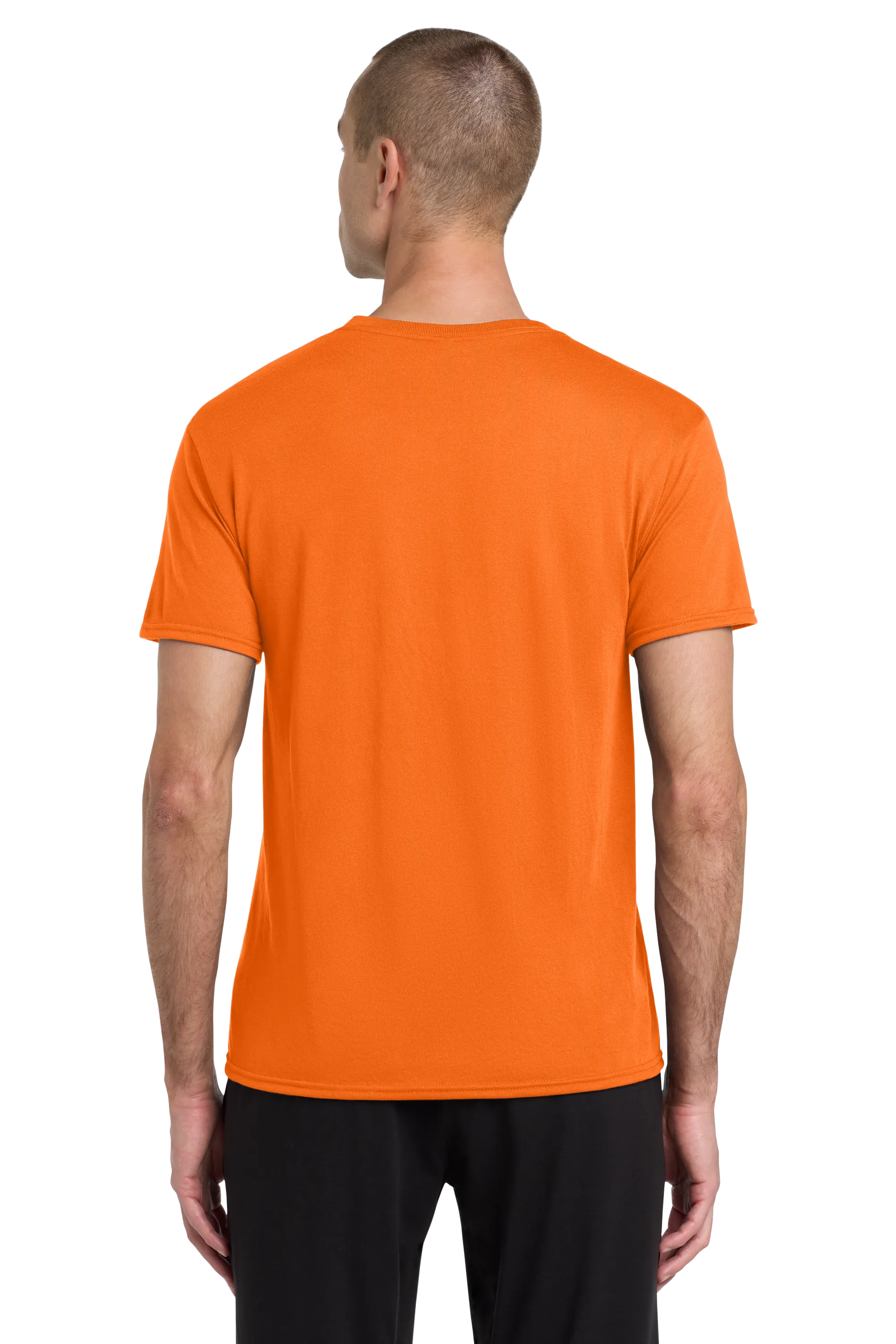 Jerzees® Dri-Power® 100% Polyester T-Shirt -Safety Orange