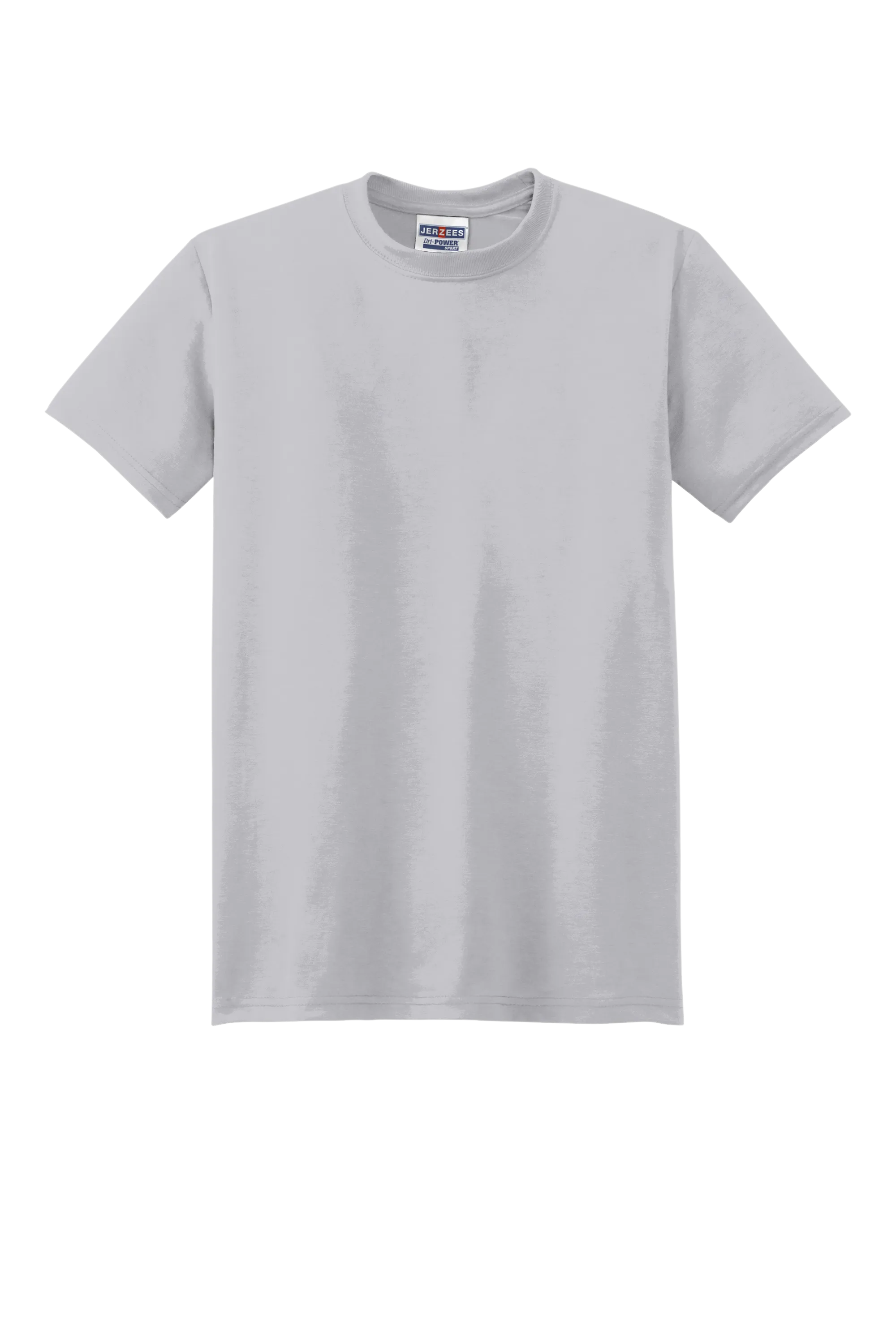 Jerzees® Dri-Power® 100% Polyester T-Shirt -Silver